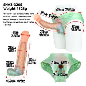 Fantasy Creature Silicone Strap-on Hollow Penis Briefs 11 INCH Fantasy Creature Silicone Strap-on Hollow Penis Briefs 11 INCH Strap-Ons & Harnesses - Strap-On Dildos Buy Sex Toys in Singapore LoveisLove U4Ria