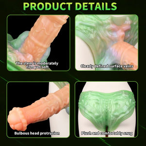 Fantasy Creature Silicone Strap-on Hollow Penis Briefs 11 INCH Fantasy Creature Silicone Strap-on Hollow Penis Briefs 11 INCH Strap-Ons & Harnesses - Strap-On Dildos Buy Sex Toys in Singapore LoveisLove U4Ria