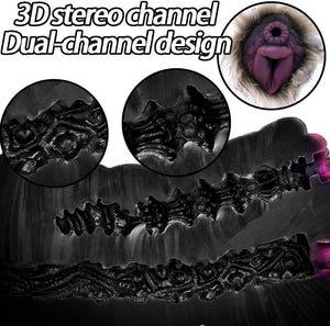 Fantasy Creature Stroker Silicone Furry Onahole Masturbator 573G Plush Brown Male Masturbators -Masturbation Sleeves Buy Sex Toys in Singapore LoveisLove U4Ria