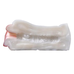Fantasy Creature Stroker Silicone Onahole Furry Masturbator 550G Plush White Male Masturbators -Masturbation Sleeves Buy Sex Toys in Singapore LoveisLove U4Ria