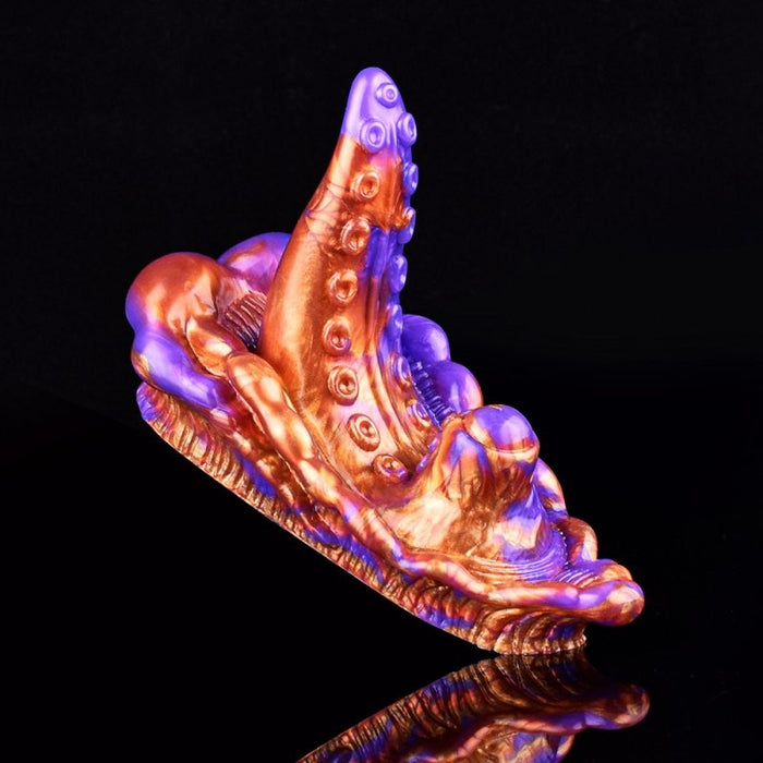 Fantasy Creature Tentacle Vibrating Clit Stimulator Grinder with Remote Control
