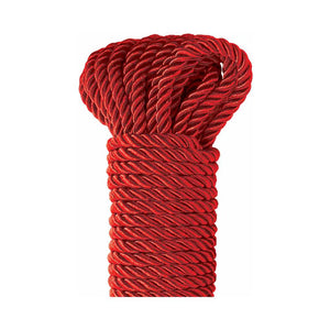 Fetish Fantasy Series Deluxe Silky Rope 32 Feet 9.75m Black or Red