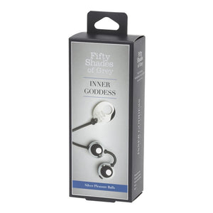 Fifty Shades of Grey Inner Goddess Silver Pleasure Balls 221g (In New Designed Packaging)