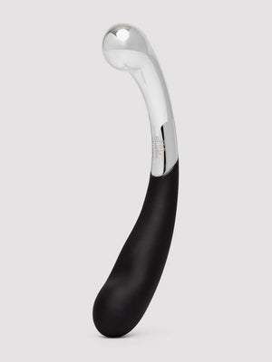 Fifty Shades of Grey Sweet Pressure Steel and Silicone Wand Double-Ended Dildo Dildos - Glass/Ceramic/Metal Buy Sex Toys in Singapore LoveisLove U4Ria