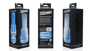 Fleshlight Turbo Thrust or Ignition Masturbator Blue Ice Male Masturbators - Fleshlight Buy Sex Toys in Singapore LoveisLove U4Ria
