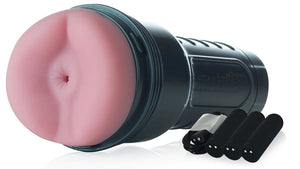 Fleshlight Vibro Pink Butt Touch With 3 USB rechargeable 10 Function Bullets