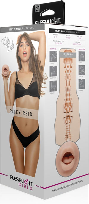 Fleshlight Girl Riley Reid Insomnia Mouth Male Masturbators - Fleshlight Girls Buy Sex Toys in Singapore LoveisLove U4Ria