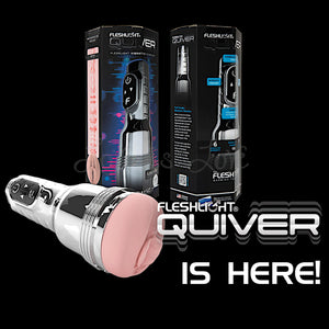 Fleshlight Quiver Vibrating Masturbator with FleshTemp Warming Technology Male Masturbators - Fleshlight Buy Sex Toys in Singapore LoveisLove U4Ria