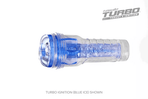 Fleshlight Turbo Thrust or Ignition Masturbator Blue Ice Male Masturbators - Fleshlight Buy Sex Toys in Singapore LoveisLove U4Ria