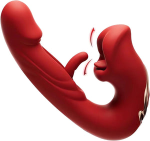 Flickering Lips G-Spot Flicking and Licking Rabbit Vibrator Vibrators - Clit Stimulation & G-Spot  Buy Sex Toys in Singapore LoveisLove U4Ria