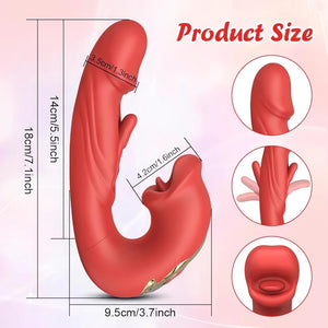 Flickering Lips G-Spot Flicking and Licking Rabbit Vibrator Vibrators - Clit Stimulation & G-Spot  Buy Sex Toys in Singapore LoveisLove U4Ria