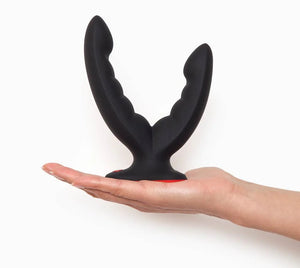 Fun Factory Ryde Double Head Grinding Silicone Dildo with Suction Cup (Premium Authorized Dealer)