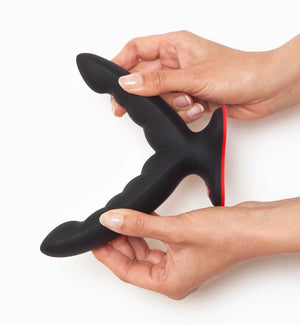 Fun Factory Ryde Double Head Grinding Silicone Dildo with Suction Cup (Premium Authorized Dealer)
