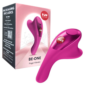 Fun Factory BE·ONE Rechargeable Finger Vibrator (New Series on 2025) Award-Winning & Famous - Fun Factory Buy Sex Toys in Singapore LoveisLove U4Ria