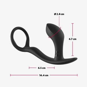 Fun Factory Bootie Ring Silicone Prostate Stimulator With Cock Ring (Premium Authorized Dealer)