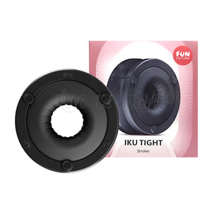 Fun Factory IKU Tight Soft Stroker Masturbator Black Award-Winning & Famous - Fun Factory Buy Sex Toys in Singapore LoveisLove U4Ria