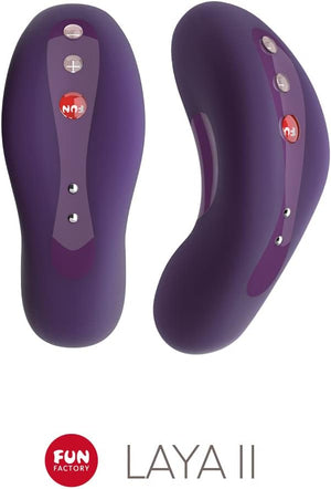 Fun Factory Laya II Rechargeable Lay-On Clitoral Vibrator