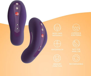 Fun Factory Laya II Rechargeable Lay-On Clitoral Vibrator