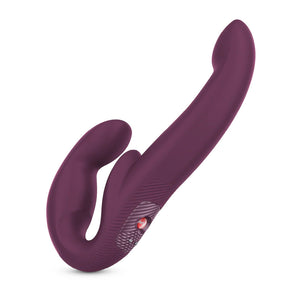 Fun Factory Share Vibe Pro Vibrating Double Dildo Burgundy and Cool Grey Buy in Singapore LoveisLove U4Ria 