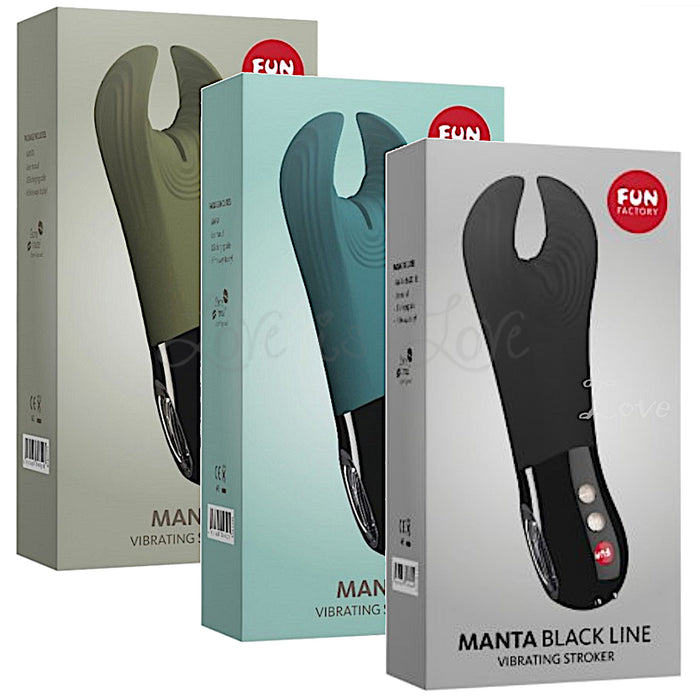 Fun Factory Manta Vibrating Stroker (New Packaging Edition)