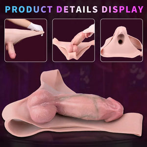 Kenneth Silicone Strap-on Hollow Penis Briefs 6.38 INCH Strap-Ons & Harnesses - Strap-On Dildos Buy Sex Toys in Singapore LoveisLove U4Ria