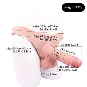 James Silicone Strap-on Hollow Penis Briefs 6.22 INCH Strap-Ons & Harnesses - Strap-On Dildos Buy Sex Toys in Singapore LoveisLove U4Ria