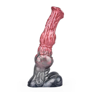 Gold Knight Horse Large Fantasy Silicone Dildo with Suction Cup 10 Inch Dildos - Large & Unique Dildos Buy Sex Toys in Singapore LoveisLove U4Ria