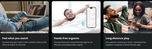 Lovense Gush 2 App-Controlled Vibrating & Oscillating Penis Massager Award-Winning & Famous - Lovense Buy Sex Toys in Singapore LoveisLove U4Ria