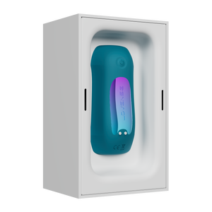 Lovense Gush 2 App-Controlled Vibrating & Oscillating Penis Massager Award-Winning & Famous - Lovense Buy Sex Toys in Singapore LoveisLove U4Ria