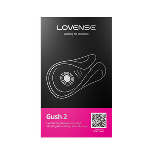 Lovense Gush 2 App-Controlled Vibrating & Oscillating Penis Massager Award-Winning & Famous - Lovense Buy Sex Toys in Singapore LoveisLove U4Ria