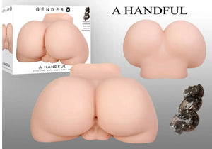 Gender X A Handful Sculpted Butt Masturbator Light