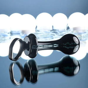 ​​Gender X Blow Pop Glass Anal Plug Black Buy in Singapore LoveisLove U4Ria 