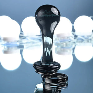 ​​Gender X Blow Pop Glass Anal Plug Black Buy in Singapore LoveisLove U4Ria 
