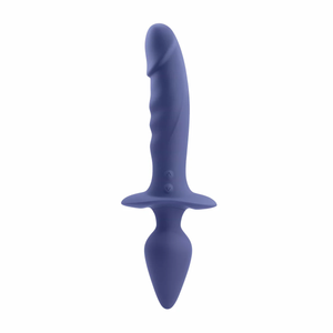 Gender X Dual Defender Silicone Vibrating Anal Plug and Dildo With Remote Buy in Singapore LoveisLove U4Ria