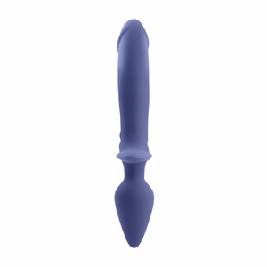 Gender X Dual Defender Silicone Vibrating Anal Plug and Dildo With Remote Buy in Singapore LoveisLove U4Ria