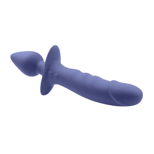 Gender X Dual Defender Silicone Vibrating Anal Plug and Dildo With Remote Buy in Singapore LoveisLove U4Ria