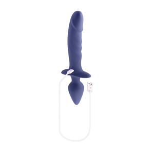 Gender X Dual Defender Silicone Vibrating Anal Plug and Dildo With Remote Buy in Singapore LoveisLove U4Ria