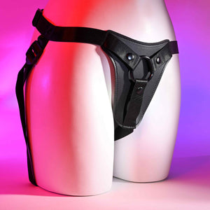 Gender X Pleasure Harness Adjustable Straps For Your Comfort (Vibrating Finger Ring Included) Buy in Singapore LoveisLove U4Ria