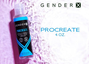 Gender X Procreate Fertility Friendly Personal Lubricant 4 FL OZ / 120 ML Buy in Singapore LoveisLove U4Ria 