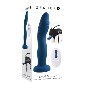 Gender X Snuggle Up Remote Control Dual Motor Strap On Vibrator With Harness Buy in Singapore LoveisLove U4Ria 