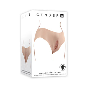 Gender X Vagina Panty Silicone Light or Dark Buy in Singapore LoveisLove U4Ria 