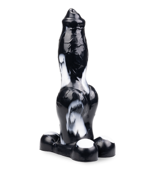 German Shepherd Medium Fantasy Silicone Dildo with Suction Cup 8 Inch [Limited Time Offer]