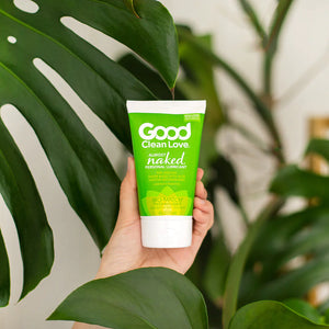 Good Clean Love Almost Naked Water-Based Personal Lubricant 1.5 oz or 4 oz (Propylene Glycol Free) (New Packaging)  Buy in Singapore LoveisLove U4Ria 