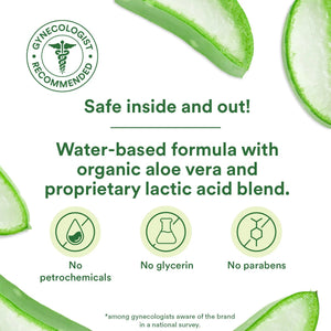Good Clean Love Almost Naked Organic Aloe and Water-Based Personal Lubricant Bio-Match Technology