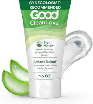 Good Clean Love Almost Naked Water-Based Personal Lubricant 1.5 oz or 4 oz (Propylene Glycol Free) (New Packaging)