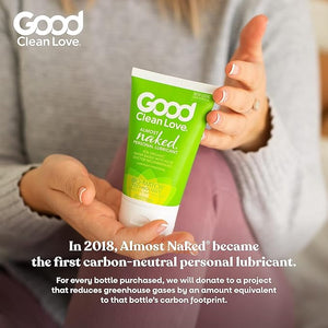 Good Clean Love Almost Naked Water-Based Personal Lubricant 1.5 oz or 4 oz (Propylene Glycol Free) (New Packaging)