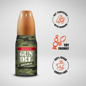 Gun Oil Natural Water based Lubricant with Organic Aloe Vera