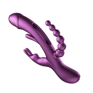 Honey Play Box Trilux Tapping Finger App-Controlled Rabbit Vibrator With Anal Beads Vibrators - Clit Stimulation & G-Spot  Buy Sex Toys in Singapore LoveisLove U4Ria