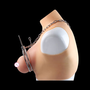 Psyche Goddess Stainless Steel Chained Breast Clamps Nipple Toys - Nipple Clamps Buy Sex Toys in Singapore LoveisLove U4Ria