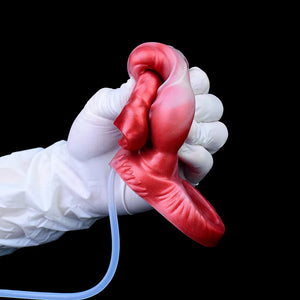 Hyena Knotted Open Ended Squirting Fantasy Penis Sheath For Him - Penis Sheath/Sleeve Buy Sex Toys in Singapore LoveisLove U4Ria